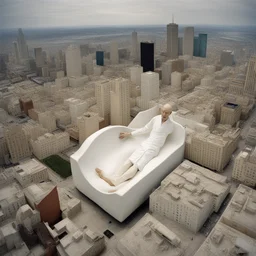 a city by Ron Mueck