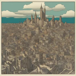 a city by Ronald Balfour