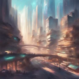 a city by Ross Tran