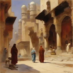 a city by Rudolf Ernst