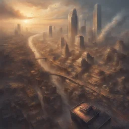 a city by Rudy Siswanto