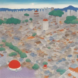 a city by Rumiko Takahashi