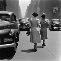 a city by Ruth Orkin