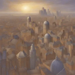 a city by Ruth Sanderson