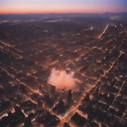 a city by Ryan McGinley