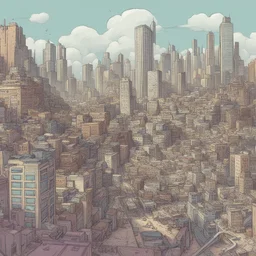 a city by Ryan Ottley