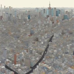 a city by Ryohei Fuke