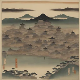 a city by Sakai Hoitsu
