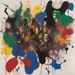 a city by Sam Francis