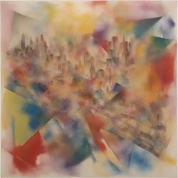 a city by Sam Gilliam