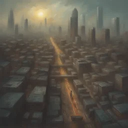 a city by Sam Spratt