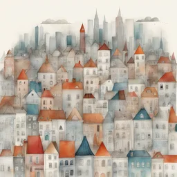 a city by Sandra Dieckmann