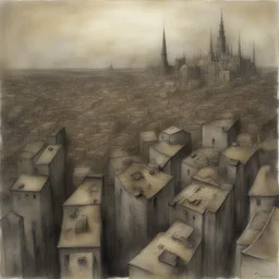 a city by Santiago Caruso
