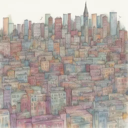 a city by Sara Wollfalk