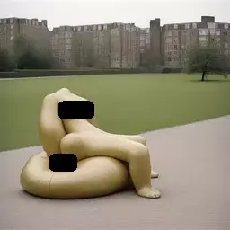 a city by Sarah Lucas