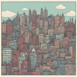 a city by Sarah Purser