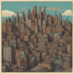 a city by Scott Weaver