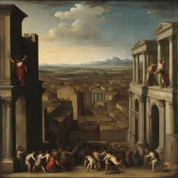 a city by Sebastiano del Piombo