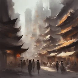 a city by Shilin Huang