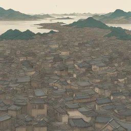 a city by Shin Jeongho