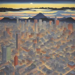 a city by Shusei Nagaoko