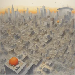a city by Shuzo Oshimi