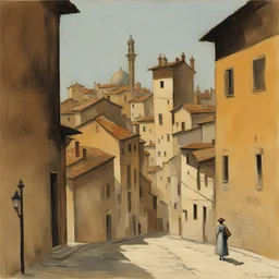 a city by Silvestro Lega