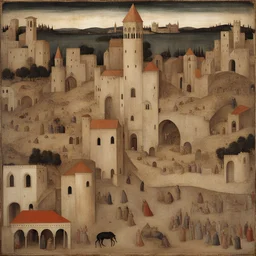 a city by Simone Martini