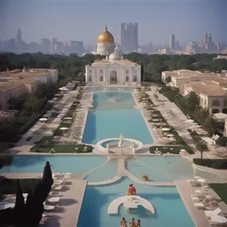 a city by Slim Aarons