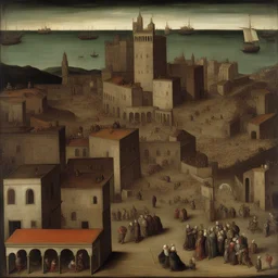 a city by Sofonisba Anguissola