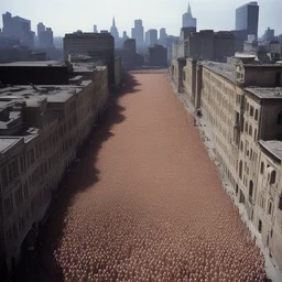 a city by Spencer Tunick