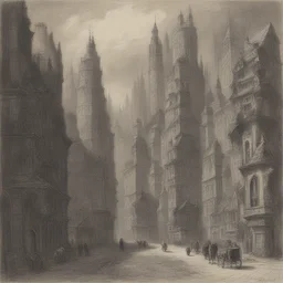 a city by Stanisław Szukalski