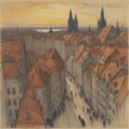 a city by Stanisław Wyspiański