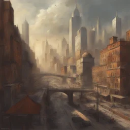 a city by Stanislav Poltavsky