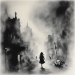 a city by Stephen Gammell