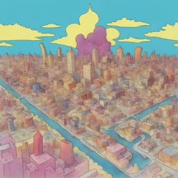 a city by Stephen Hillenburg