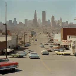 a city by Stephen Shore