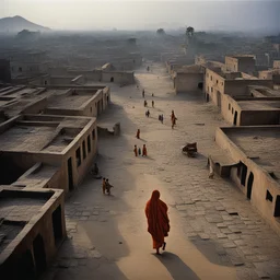 a city by Steve McCurry