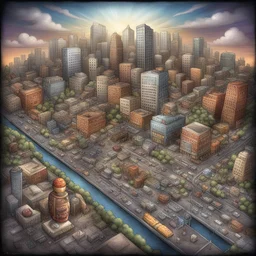 a city by Steve Sack