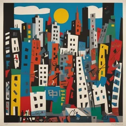 a city by Stuart Davis