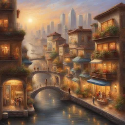a city by Sung Kim