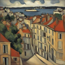 a city by Suzanne Valadon