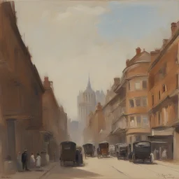 a city by Sydney Prior Hall