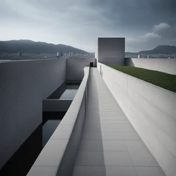 a city by Tadao Ando
