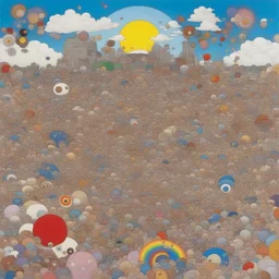 a city by Takashi Murakami