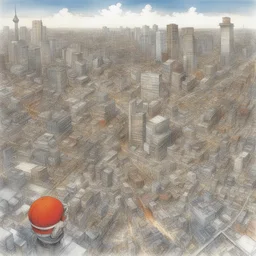 a city by Takeshi Obata
