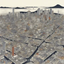 a city by Tamotsu Shinohara