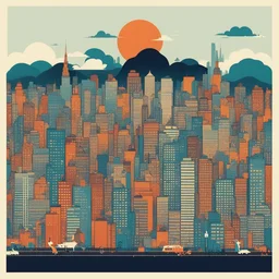 a city by Tang Yau Hoong