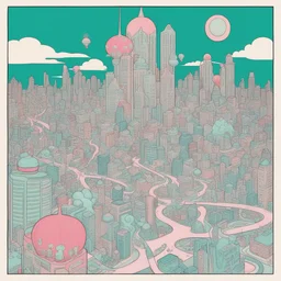 a city by Tara McPherson