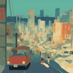a city by Tatsuro Kiuchi